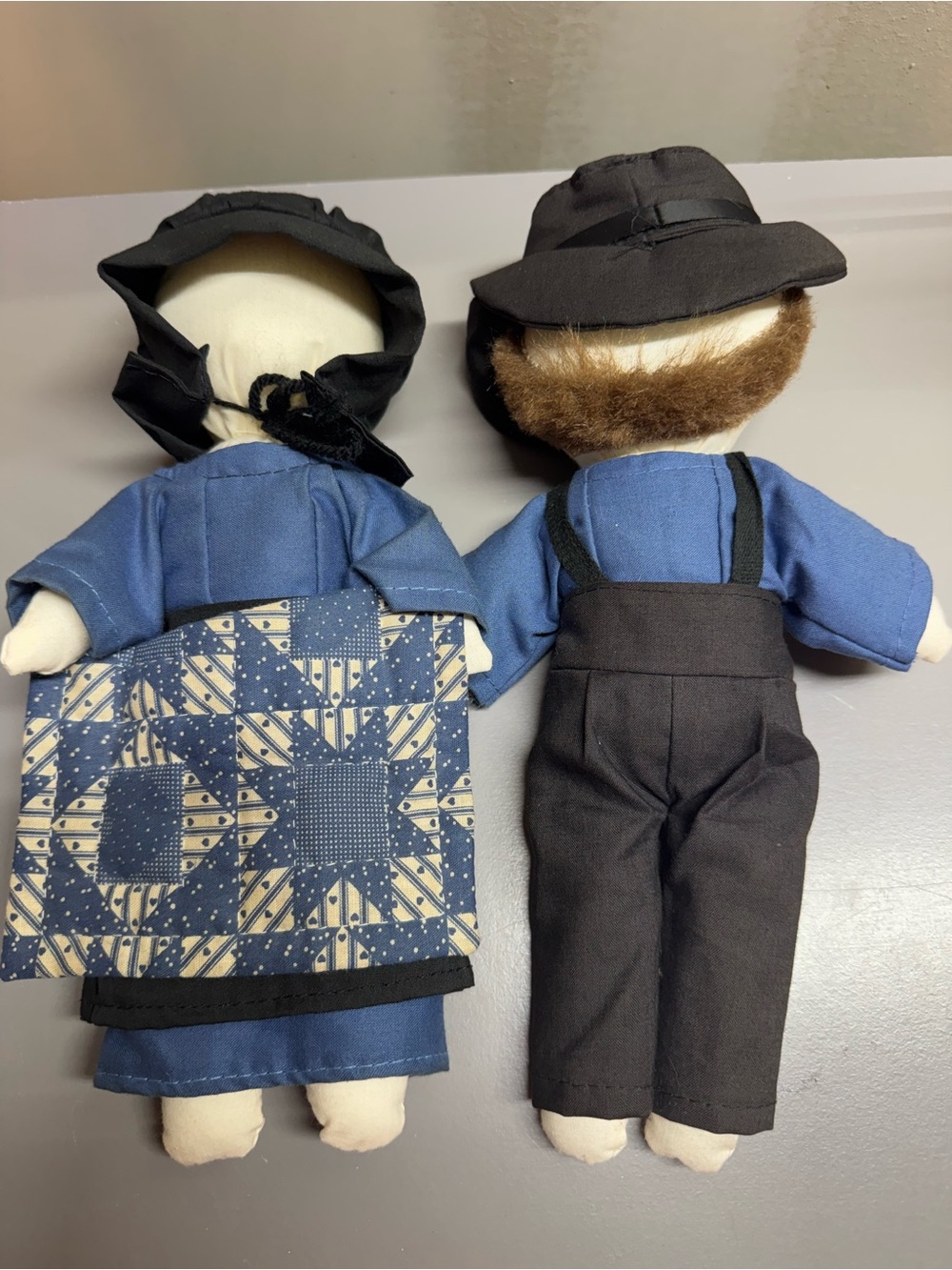 Handmade Amish cloth dolls